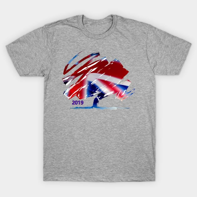 2019 Conservative Party Logo T-Shirt by Spacestuffplus